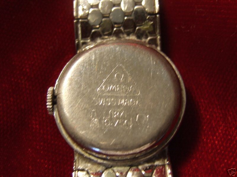 Omega watch hot sale 18k 0.750