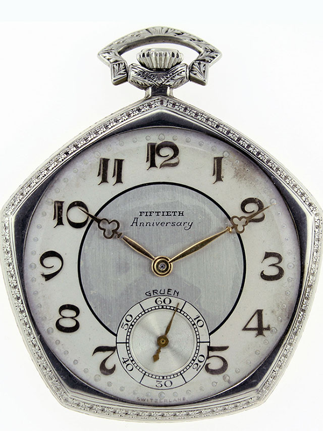Vintage gruen lady watch