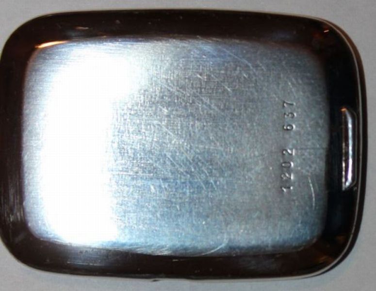 Rear lid with serial number