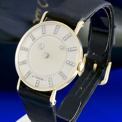 Smooth Satin Strap on a rare yellow gold Galaxy