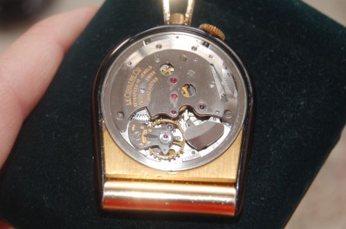 Le Coultre alarm watch