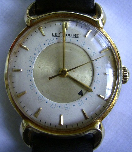 le Coultre watch front