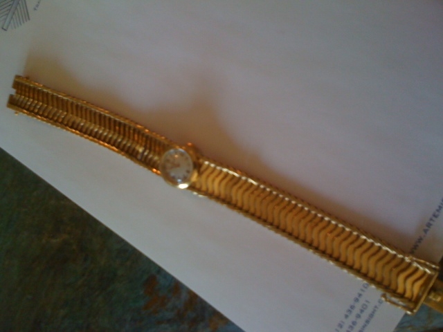 gold watch