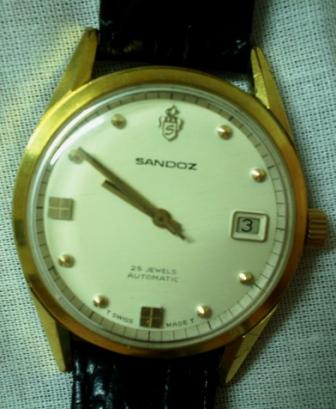 Sandoz 25 Jewels Automatic Swiss Made