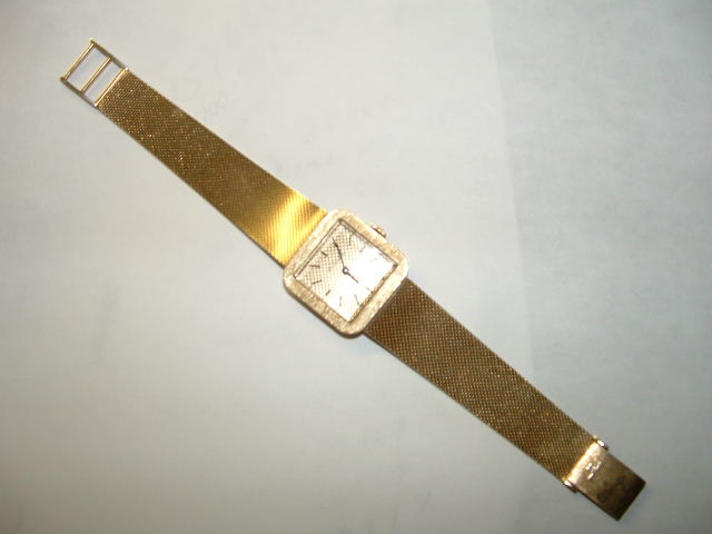 Le Coultre gold watch