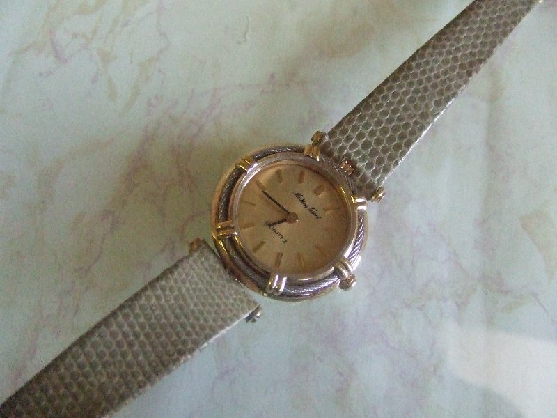 wide shot of watch