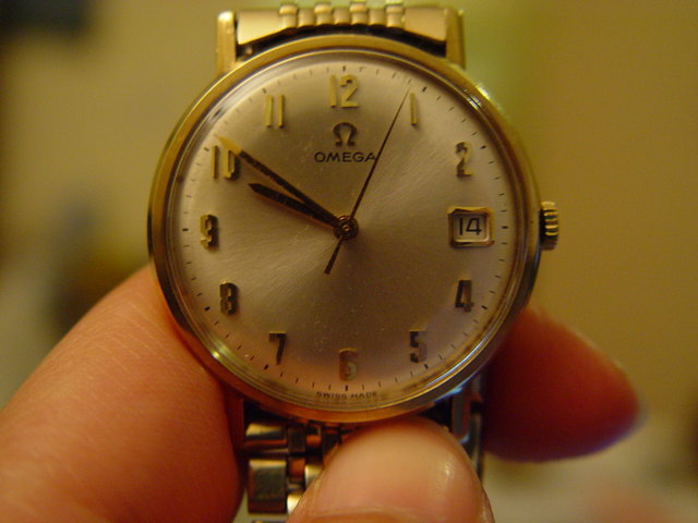 View of the watch face