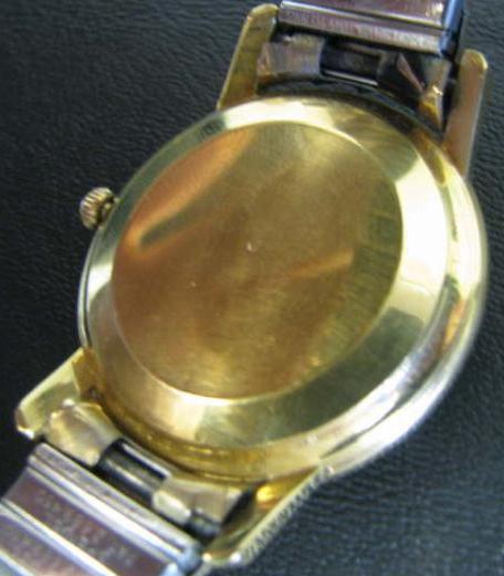 18k Longines Automatic back