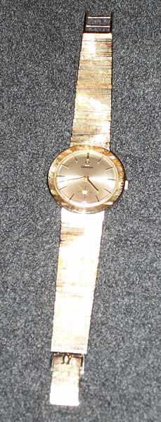 Omega Men's Tri-Gold Wristwatch