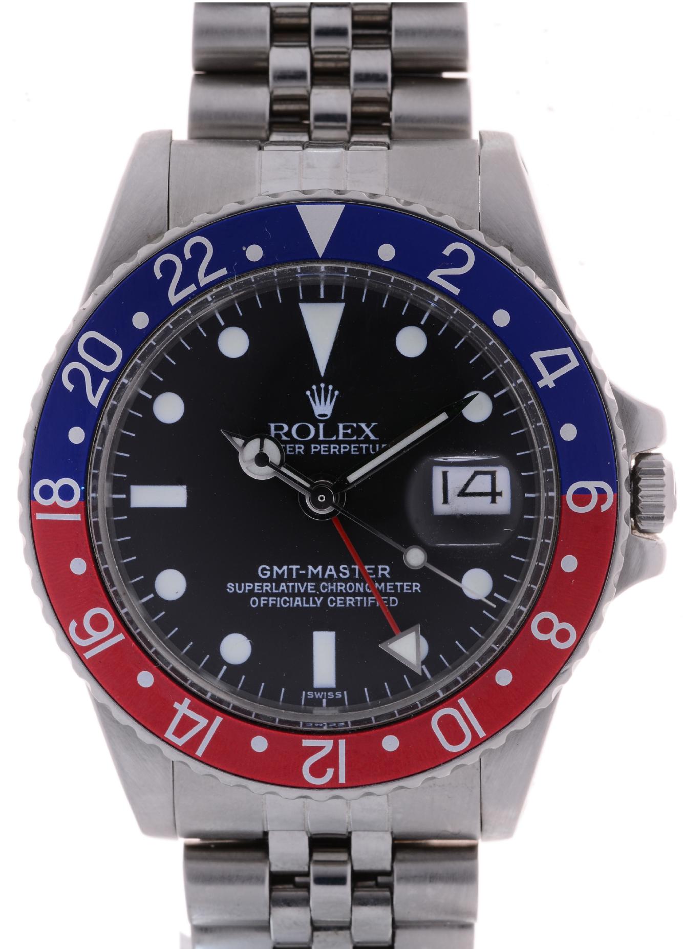 Rolex GMT 1675 Vintage Wrist Watches: rxr0394